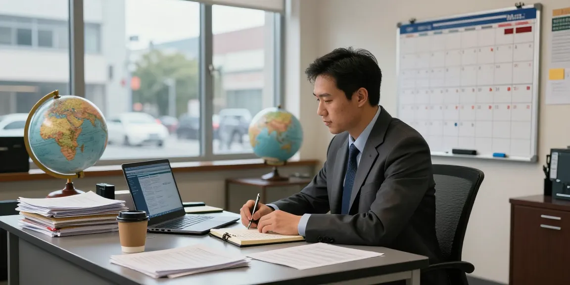 Detective working in an office showcasing goodtam services in a professional environment.